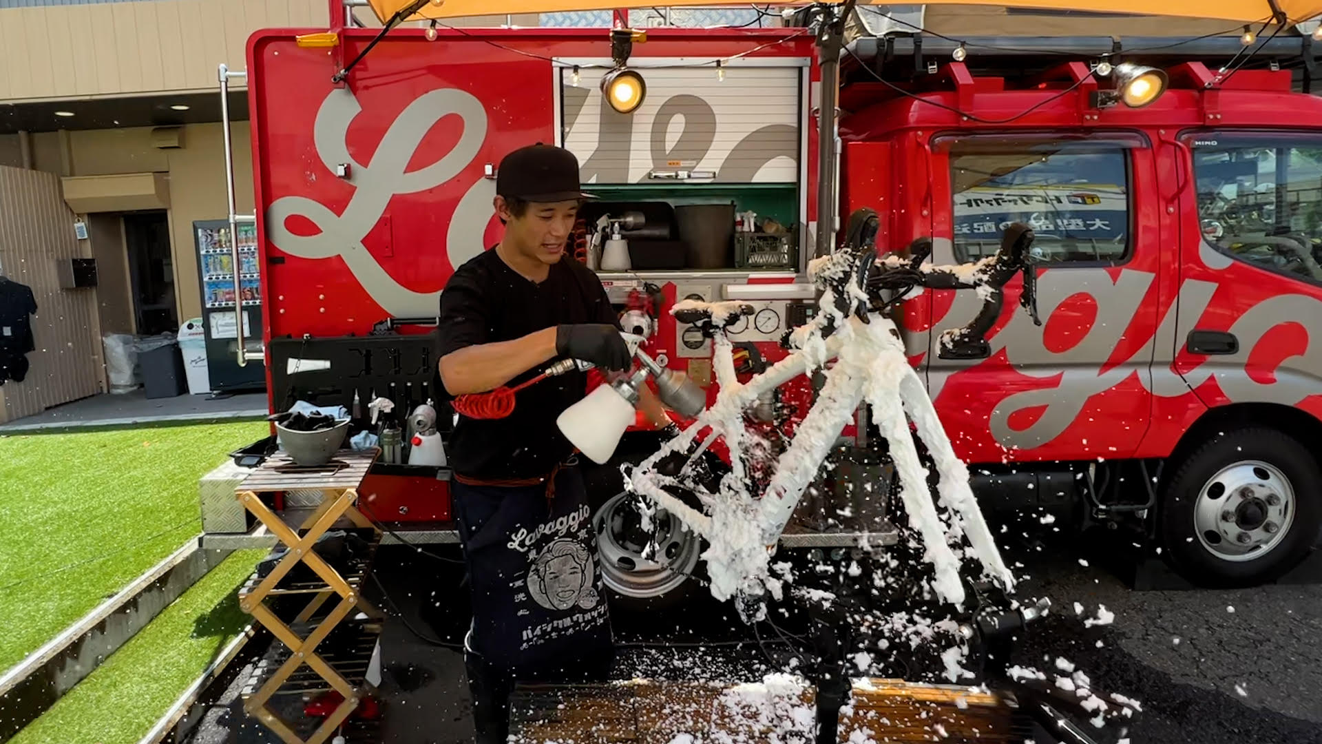 汚れた自転車がめちゃピカピカに！ 豊中市にある日本では珍しい自転車