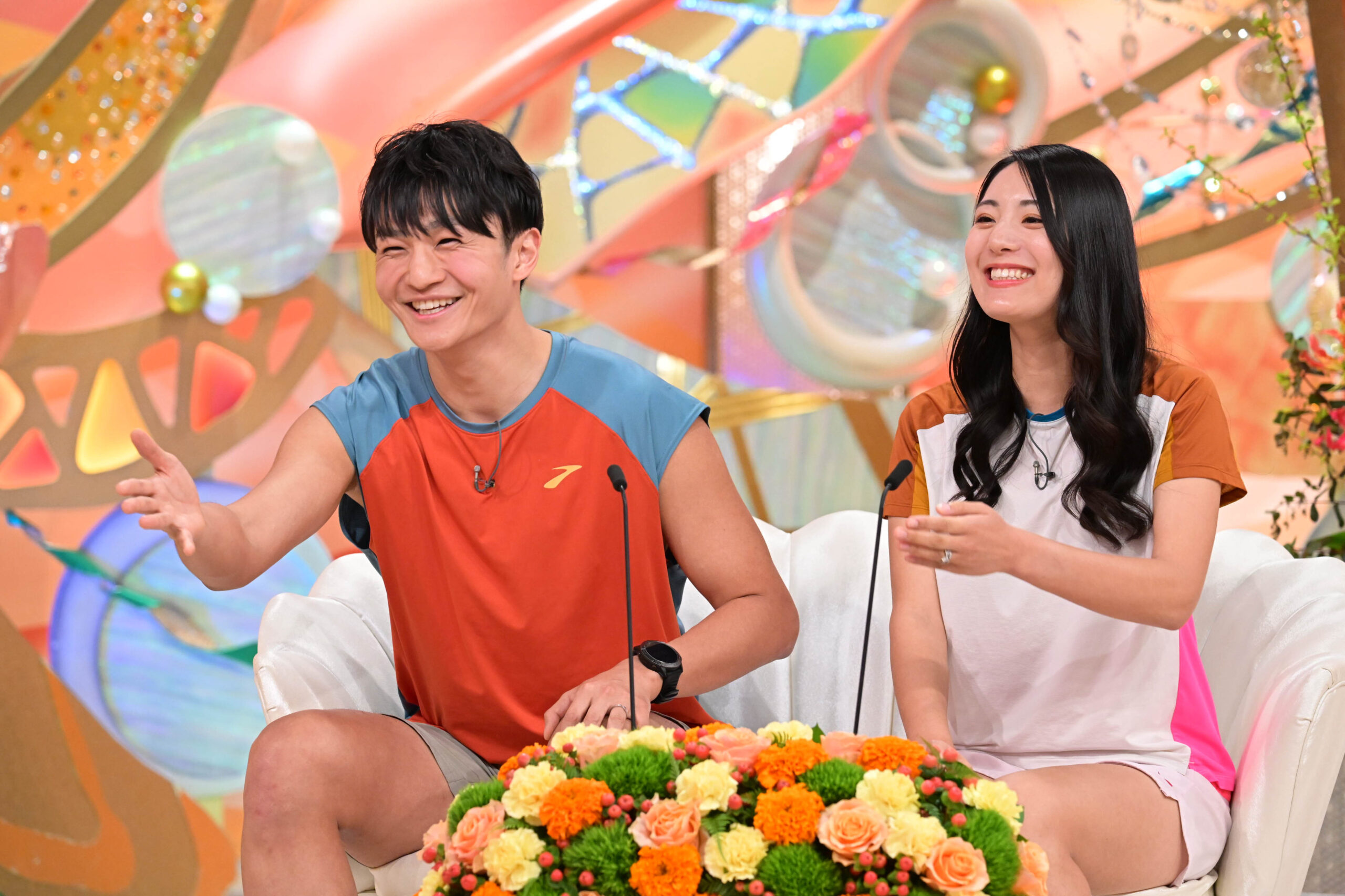 新婚さんいらっしゃい！」東大卒！元・巨漢の美男とイラク・シリアのレースに挑む美女マラソンランナー | ABCマガジン